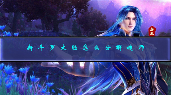 新斗罗大陆手游如何分解魂师