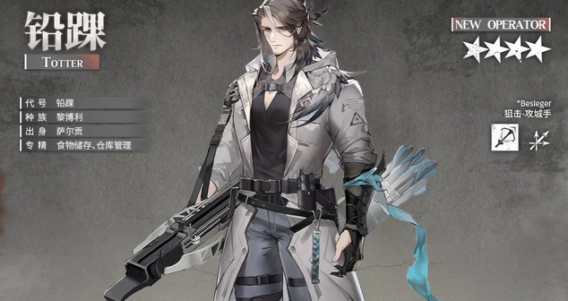 《明日方舟》铅踝精二材料介绍