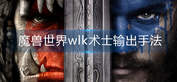 魔兽世界wlk术士输出手法是什么