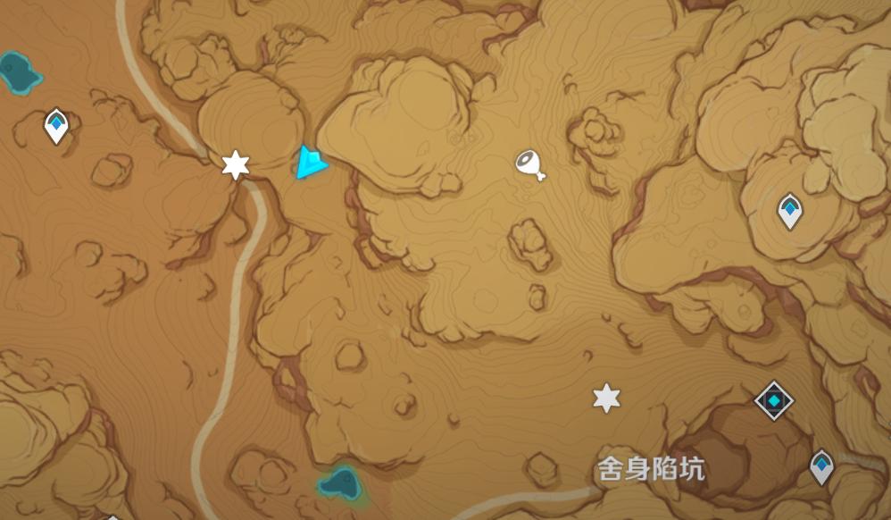 原神沙漠隐藏宝箱