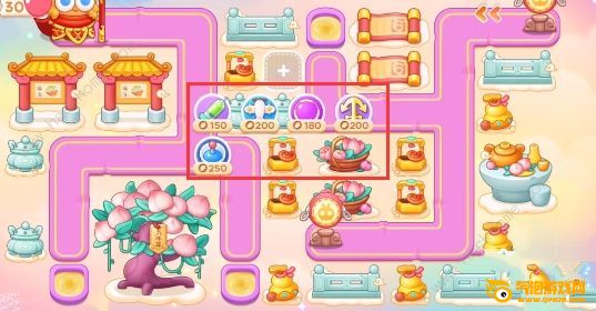 保卫萝卜410月14日周赛无伤满命通关策略