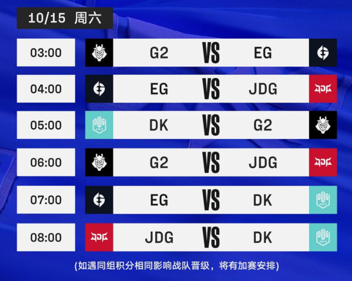 英雄联盟2022全球总决赛淘汰赛赛程详情
