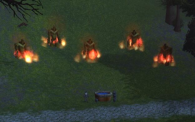 魔兽世界怀旧服WLK赶快灭火任务完成方法