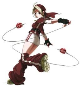 拳皇2003登场角色资料-女子高中生队成员玛琳介绍