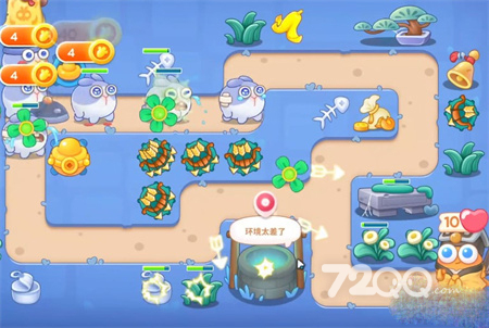 《保卫萝卜4》阿波道长第10集无伤通关策略