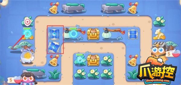 保卫萝卜4阿波道长第12关怎么过