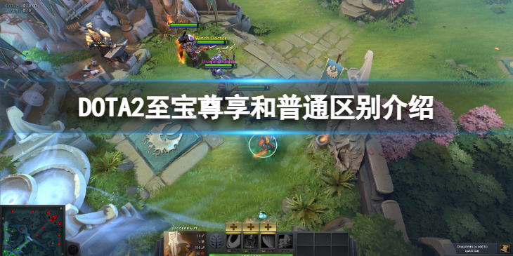 《DOTA2》至宝尊享和普通的区别是什么？ 至宝尊享和普通区别介绍