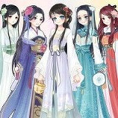 古风少女华丽装扮手机版