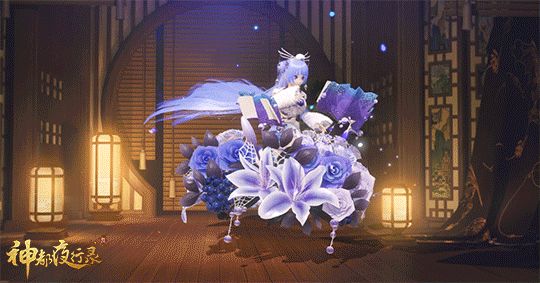 《神都夜行录》阿缘全新皮肤「绮花簇雪」全新装扮上线