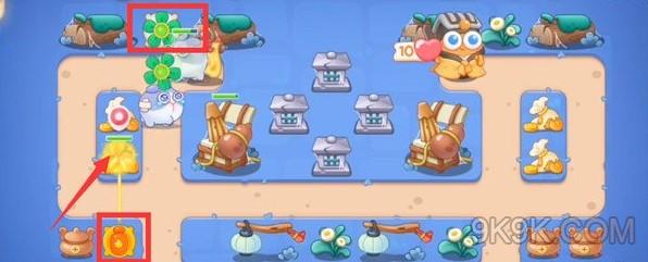 保卫萝卜4阿波道长29关通关攻略