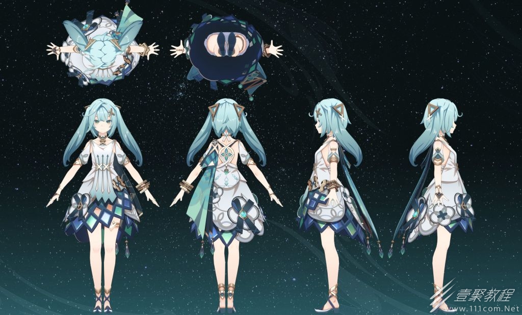 原神珐露珊建模介绍