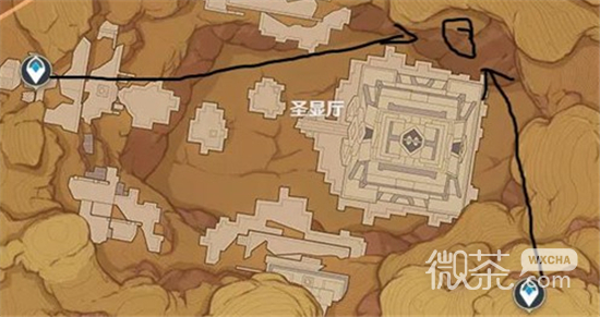原神沙中孤城副本位置一览