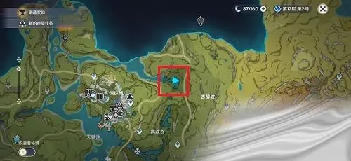 原神棘冠鳄分布位置