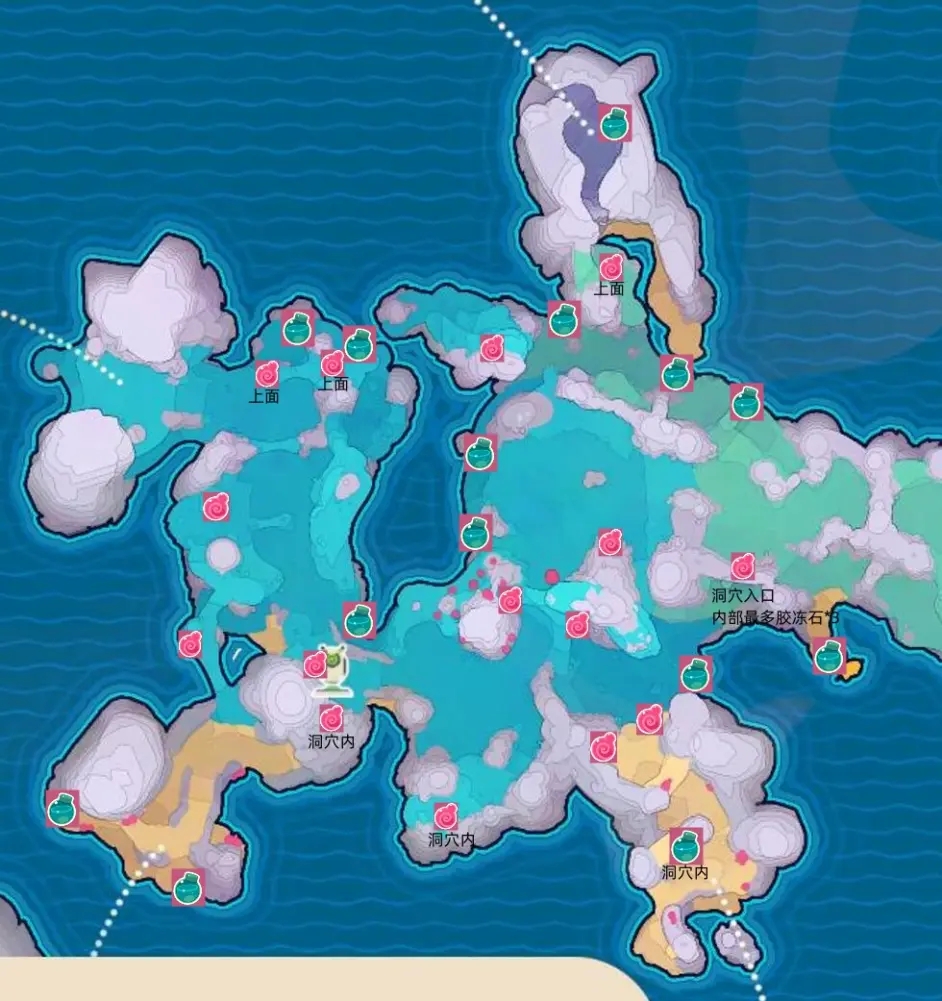 史莱姆牧场2彩虹山谷全资源刷新地点