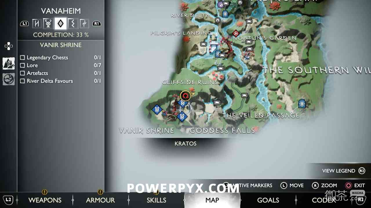 战神5诸神黄昏巨人的脚趾埋藏宝藏位置详情