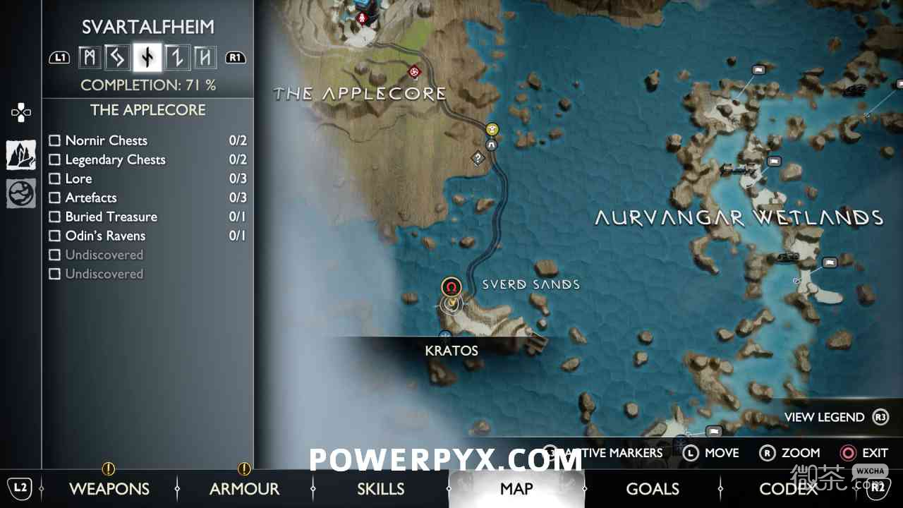 战神5诸神黄昏达格斯特之死埋藏宝藏位置攻略