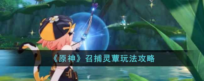 原神召捕灵蕈怎么玩__召捕灵蕈玩法攻略