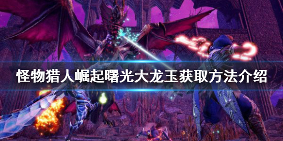 《怪物猎人崛起》大龙玉如何获得？曙光大龙玉获取方法介绍