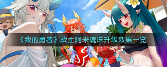 我的勇者战士阿米魂珠升级效果是什么