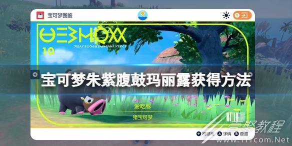 宝可梦朱紫腹鼓技能学习方法