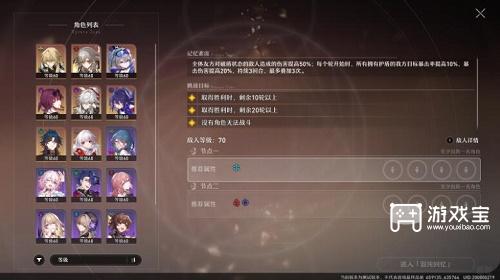 崩坏星穹铁道混沌回忆琥珀恩赐10层通关策略