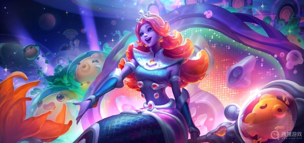 英雄联盟太空律动娜美皮肤特效是什么