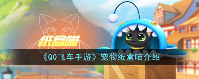 《QQ飞车手游》宠物纸盒喵介绍