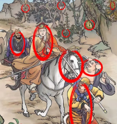 进击的汉字找出所有西游人物过关攻略