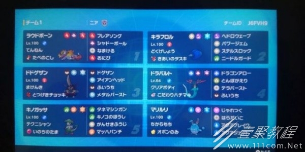 宝可梦：朱紫单打对战阵容参考一览