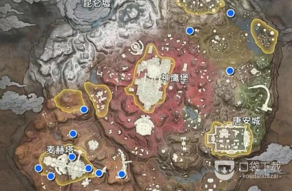 永劫无间火罗国许愿井位置详情