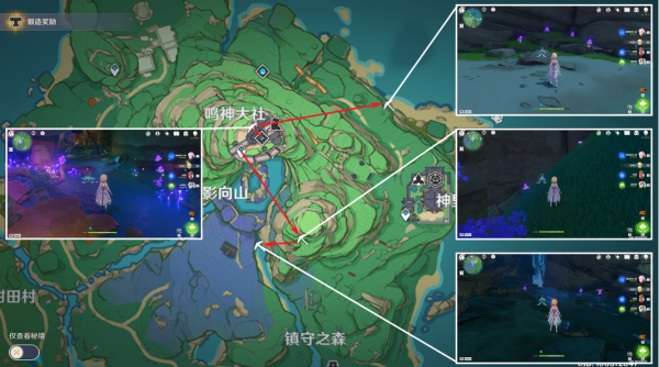 原神紫晶矿分布图