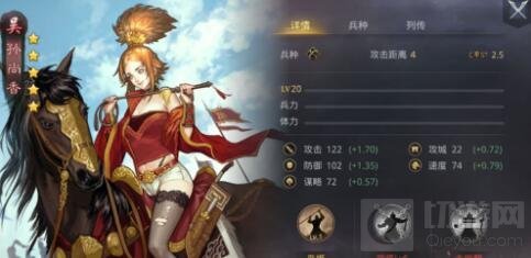 《率土之滨》孙尚香网红队阵容搭配