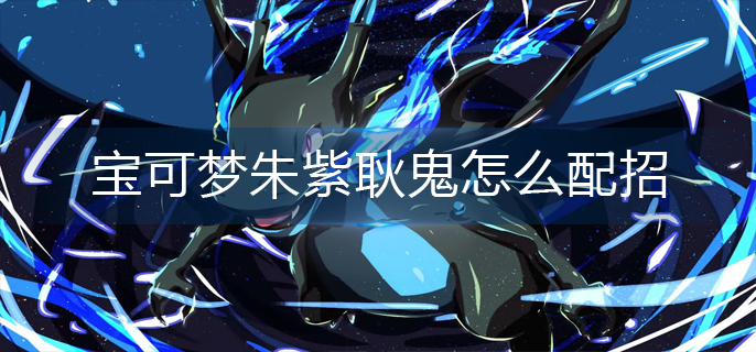 宝可梦朱紫耿鬼怎么配招