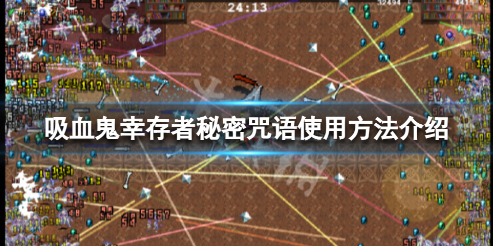 《吸血鬼幸存者》秘密咒语有什么用？秘密咒语使用方法介绍
