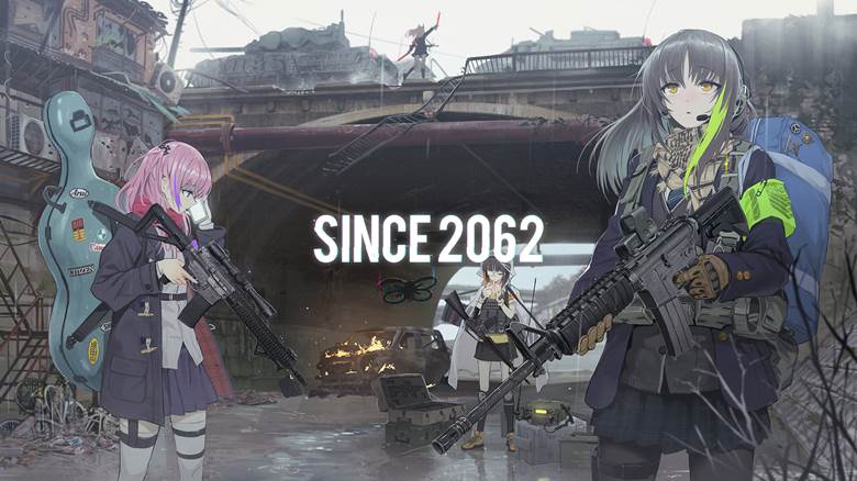 《少女前线》M16A1插画图片