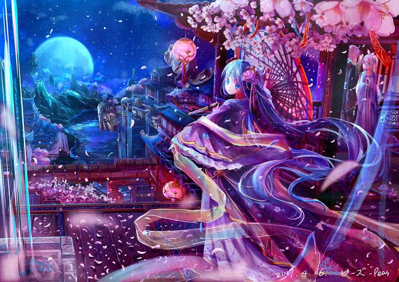 最新的pixiv初音未来插画图片