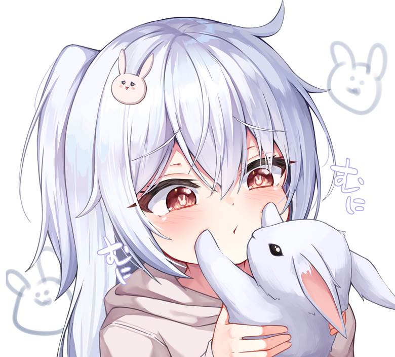 可爱的萝莉女孩插画图片
