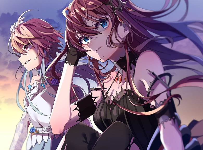 灰姑娘女孩二宫飞鸟插画图片