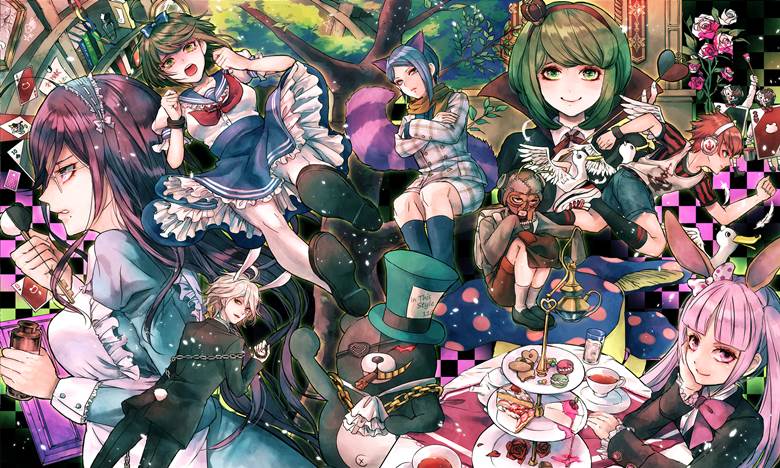 《绝对绝望少女~弹丸论破外传~》插画图片欣赏