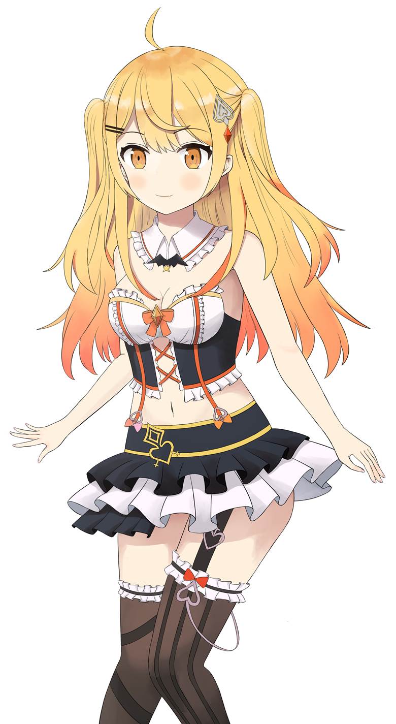 清楚系天才美少女吸血鬼，夜空梅露P站插画图片