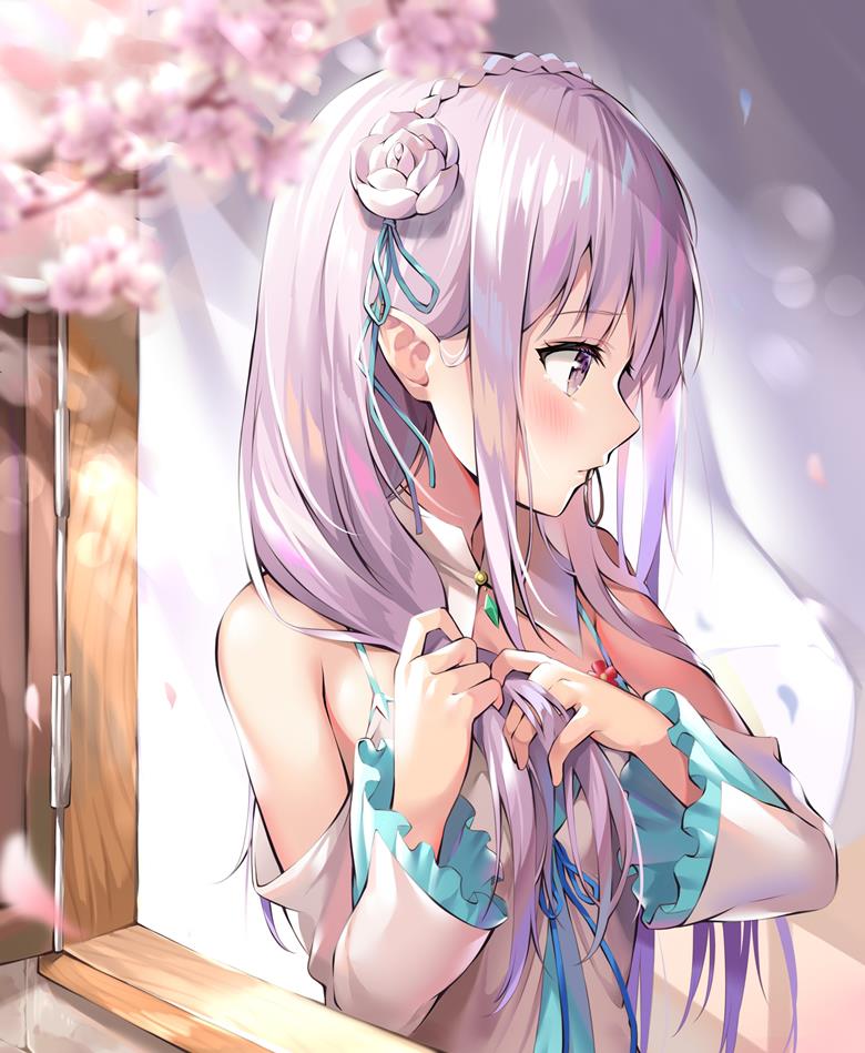 异世界生活爱蜜莉雅pixiv插画图片