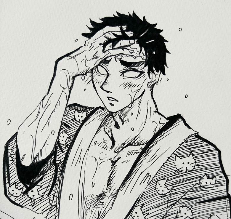悲鸣屿行冥P站插画图片