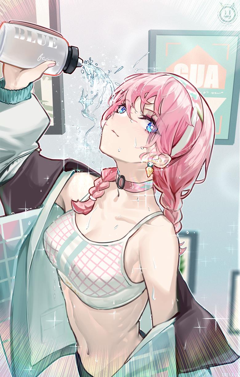 pixiv上最美的蓝毒插画图片，没有之一