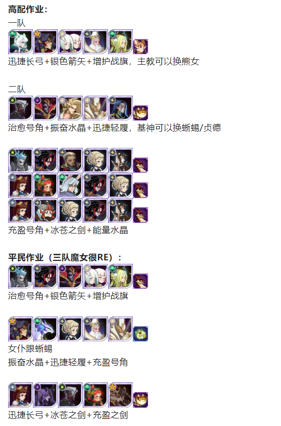 剑与远征手游驱邪迎福诅咒梦境黄沙阵容搭配攻略