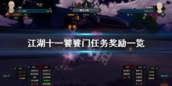 《江湖十一》饕餮门任务介绍 饕餮门任务奖励一览