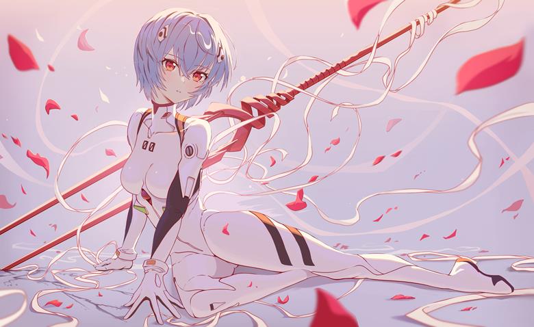 EVA第一适格者，绫波丽pixiv插画图片