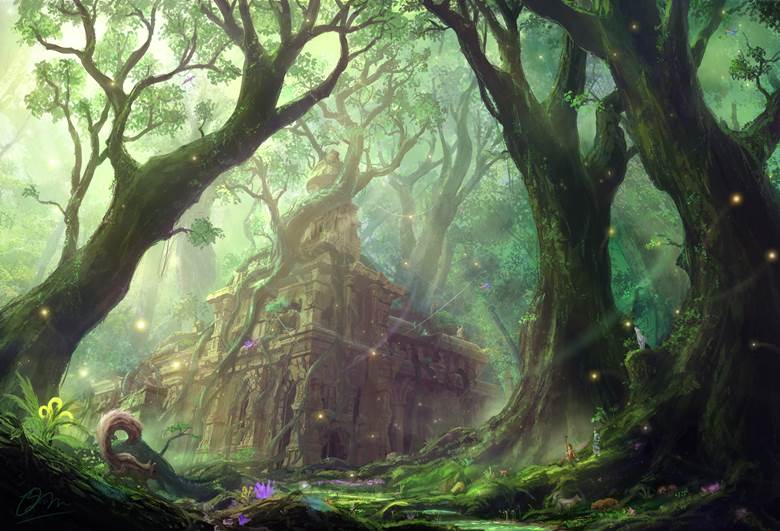 超美的风景插画，来自pixiv精选