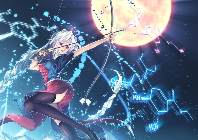《东方Project》八意永琳pixiv插画图片