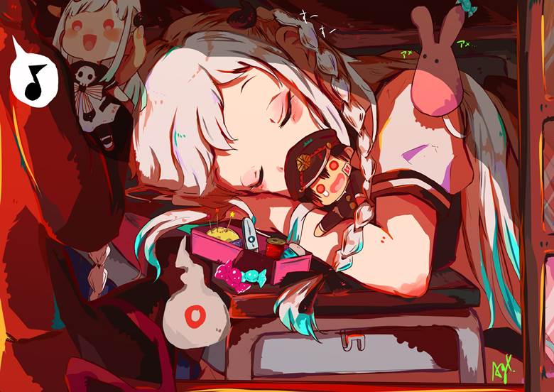 《地缚少年花子君》八寻宁宁插画图片