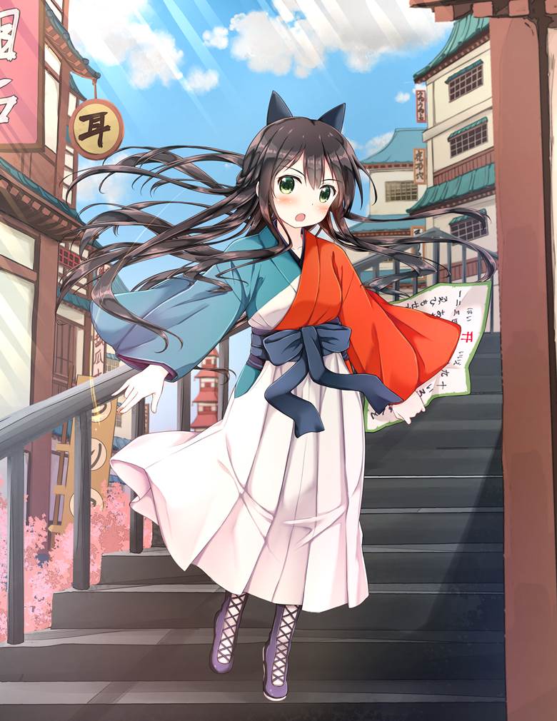 《Urara迷路帖》巽绀pixiv插画图片